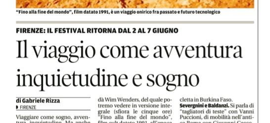 Il Tirreno – Il viaggio come avventura inquietudine e sogno